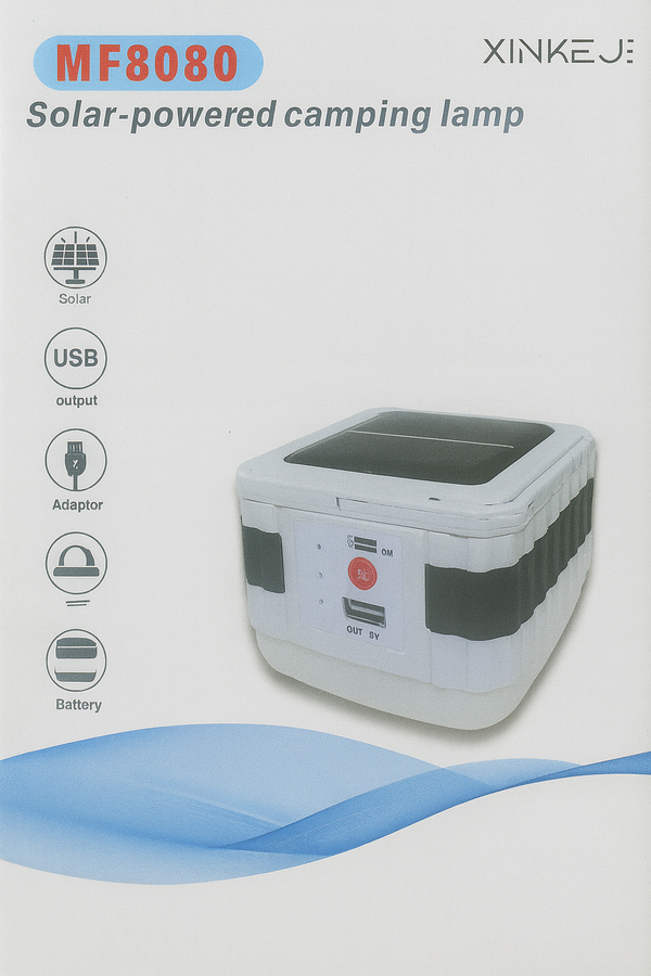 Solar-Powered Camping Lamp